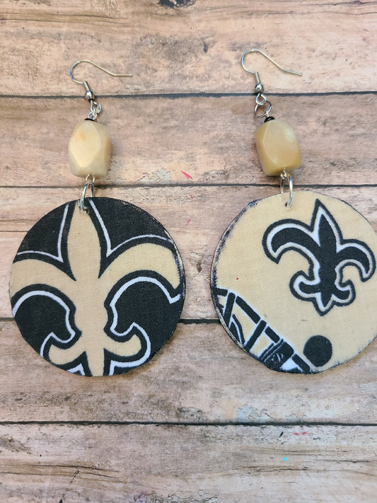 Saints Earrings