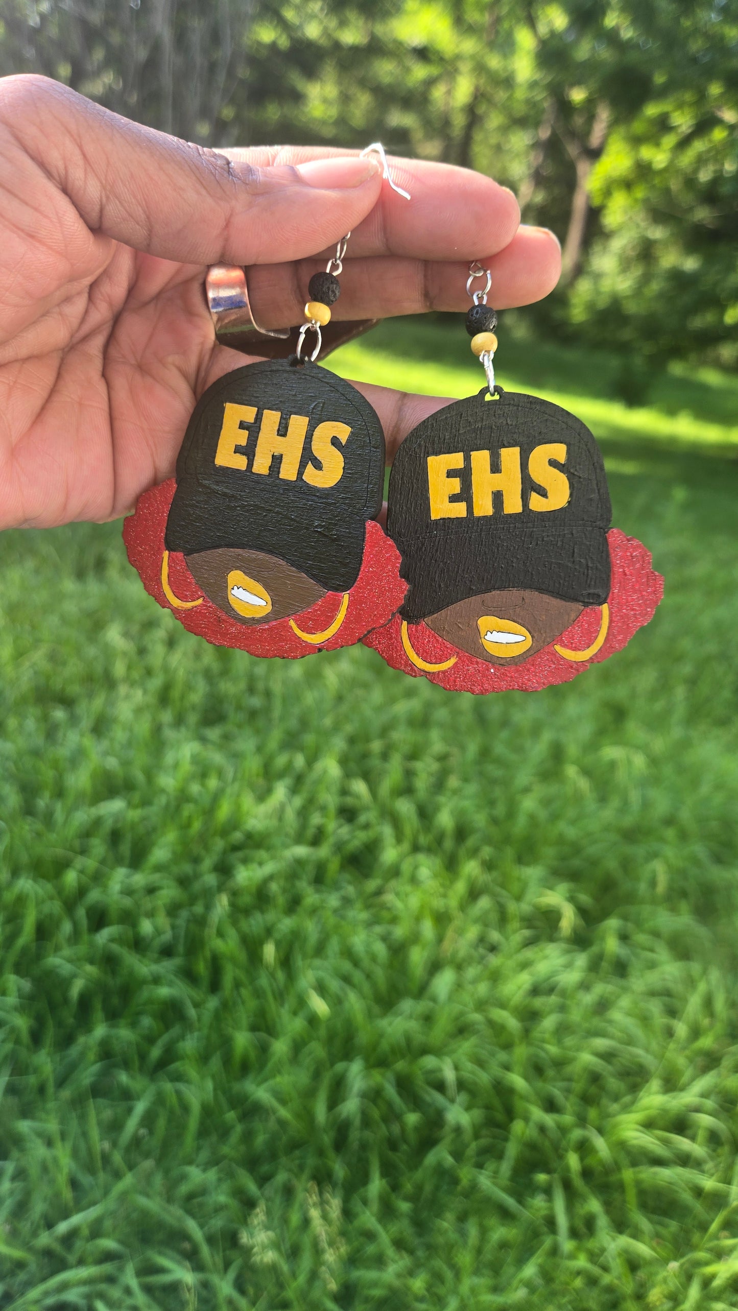 Ensley High School Diva Earrings