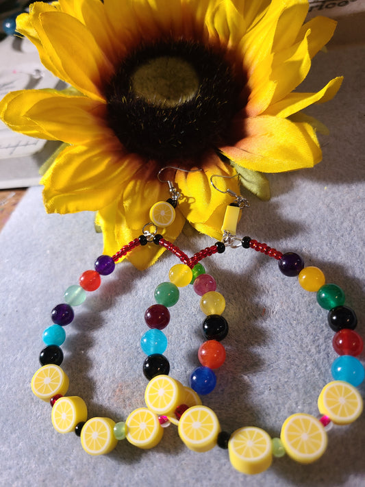 Lemon drop Hoop