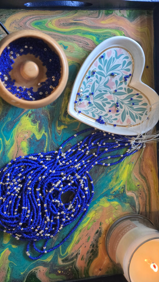 Yemaya Kisses Waistbeads