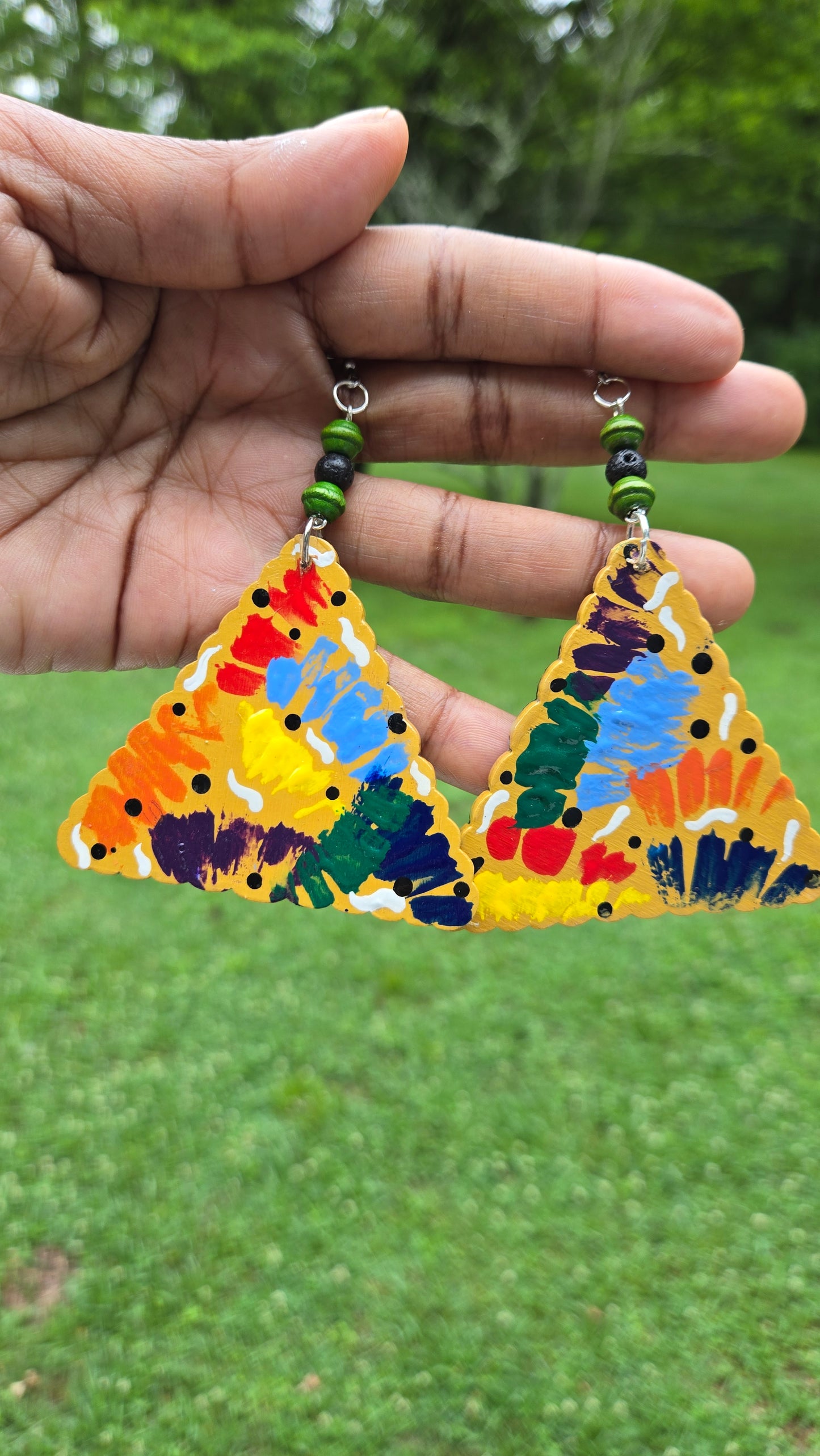 Prymid Charka Earrings