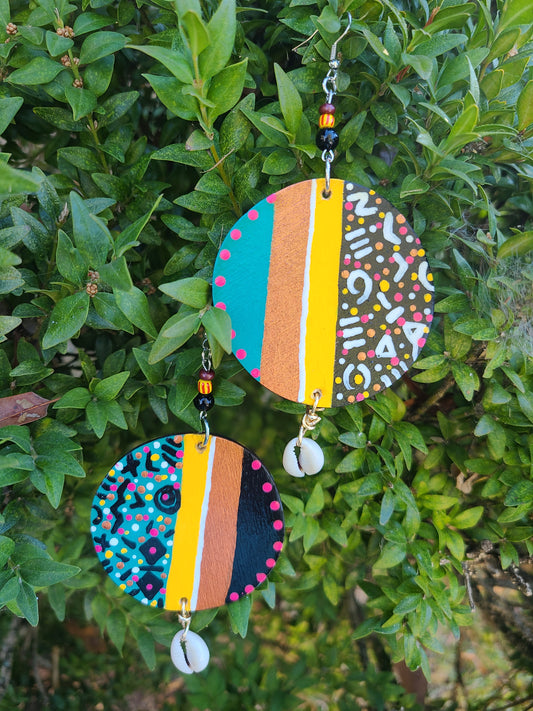Mud cloth circles